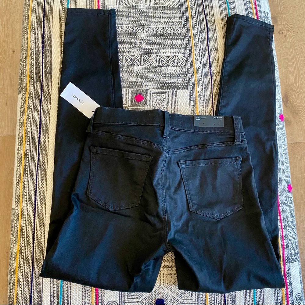 J Brand 620 mid-rise super skinny jeans